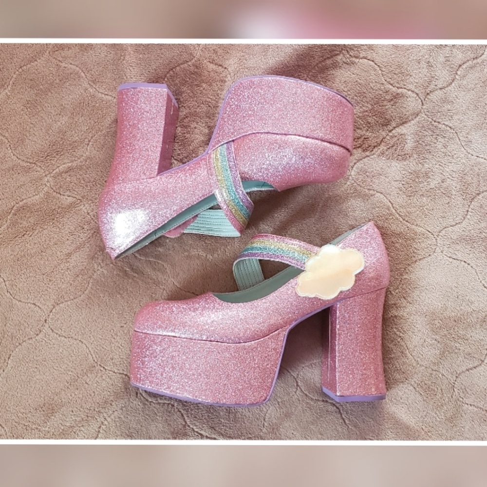 Sugar Thrills Sparkle Fantasia Mary Jane Pumps
